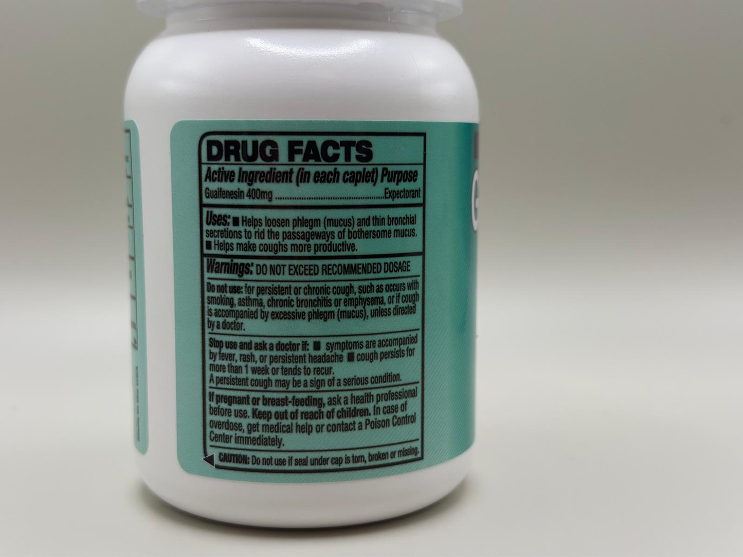 Guai-Aid® 400mg Caplets