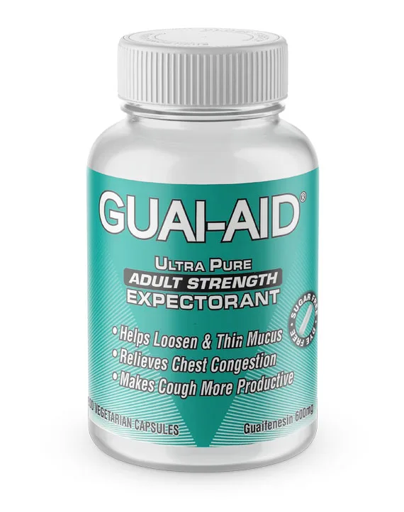 Guai-Aid® 600mg Vegetarian Capsules
