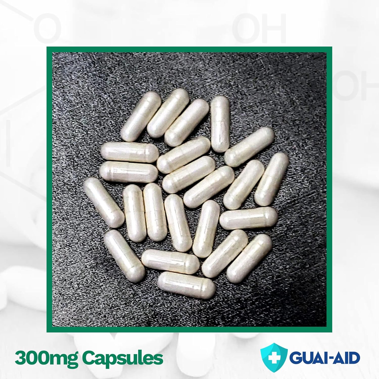 Guai-Aid® 300mg Vegetarian Capsules - Image 3